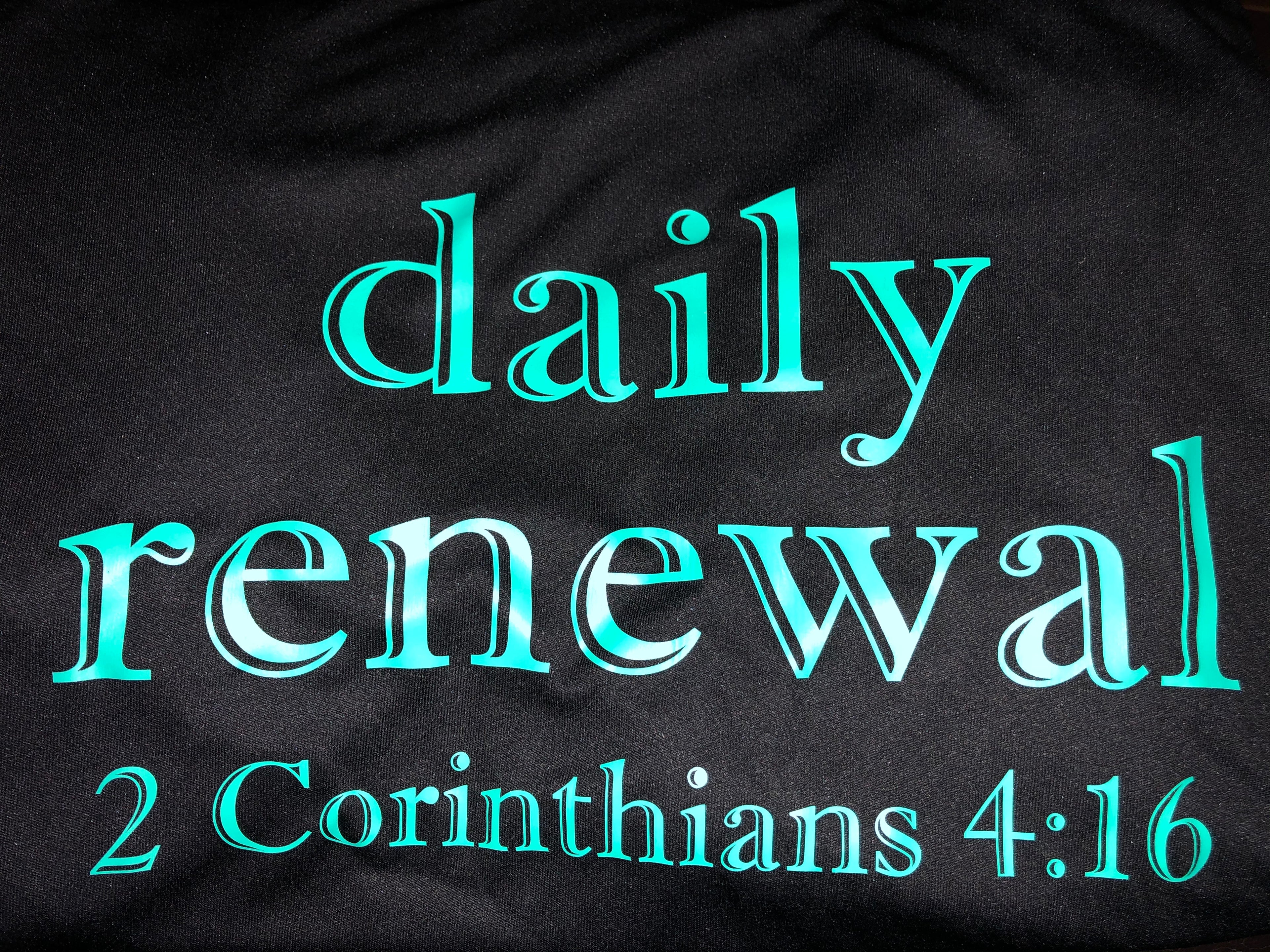 Daily Renewal shirt